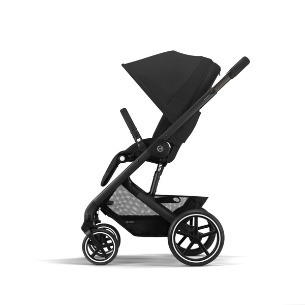 Cybex Balios S Lux Moon Black + Aton S2 I-Size Детская коляска 3 в 1