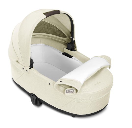 Cybex Balios S Lux Seashell Beige + Aton S2 I-Size Детская коляска 3 в 1