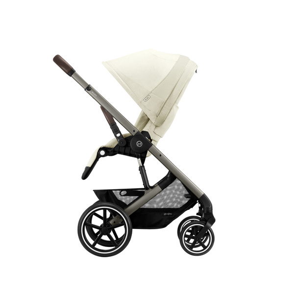 Cybex Balios S Lux Seashell Beige Pastaigu rati