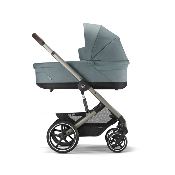 Cybex Balios S Lux Magnolia Pink Bērnu rati 2in1 / BabyBest.lv