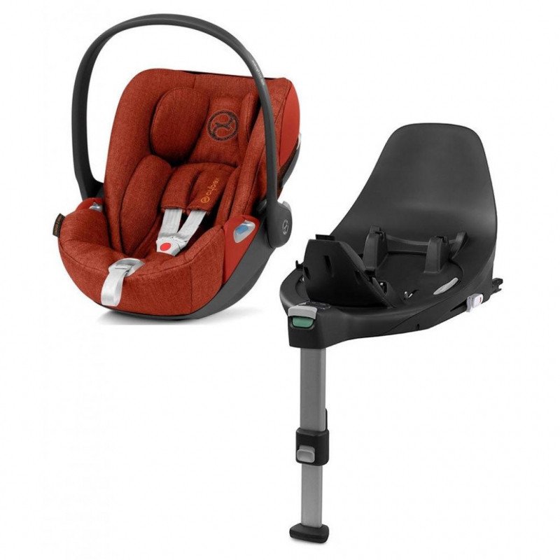 Cybex Cloud Z I-Size + ISOFIX Base Plus Autumn Gold Bērnu autosēdeklis 0-13 kg