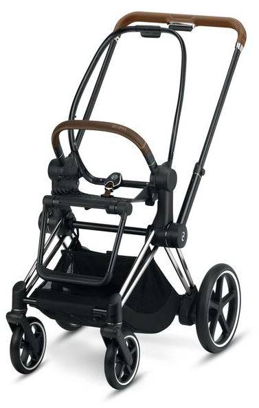 Cybex e-Priam Autumn Gold Chrome brown frame Детская коляска 4 в 1