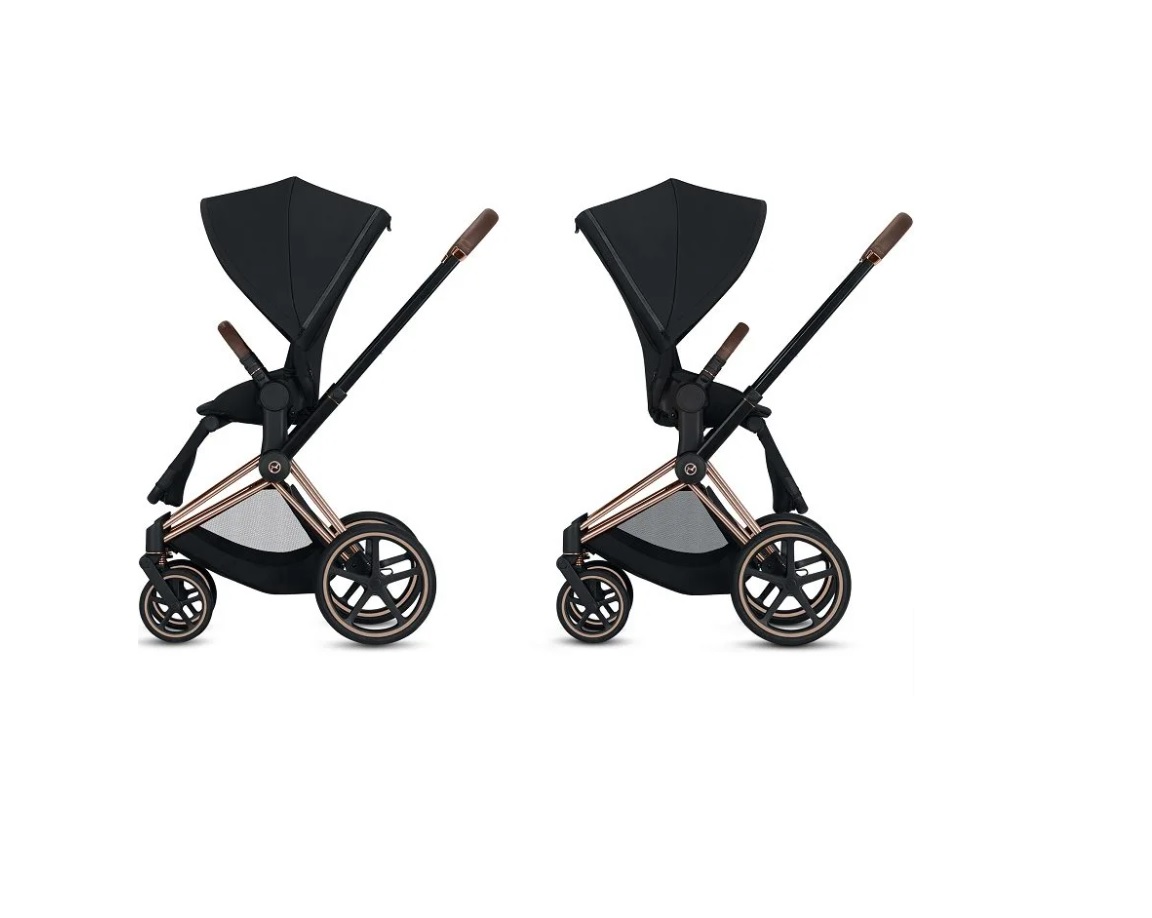 Cybex e-Priam Jeremy Scott Black Wings Детская коляска 2 в 1