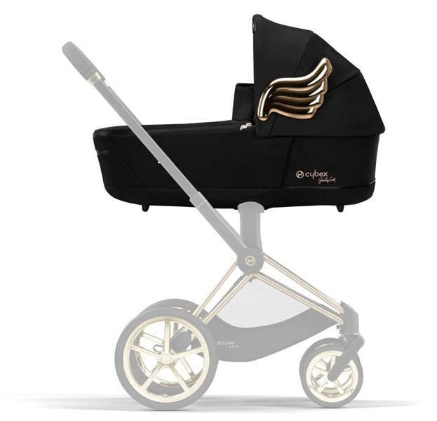 Cybex e-Priam Jeremy Scott Black Wings Детская коляска 2 в 1