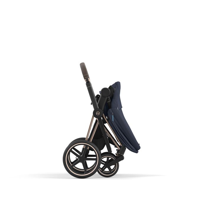 Cybex e-Priam Nautical Blue Rosegold frame Bērnu rati 4in1