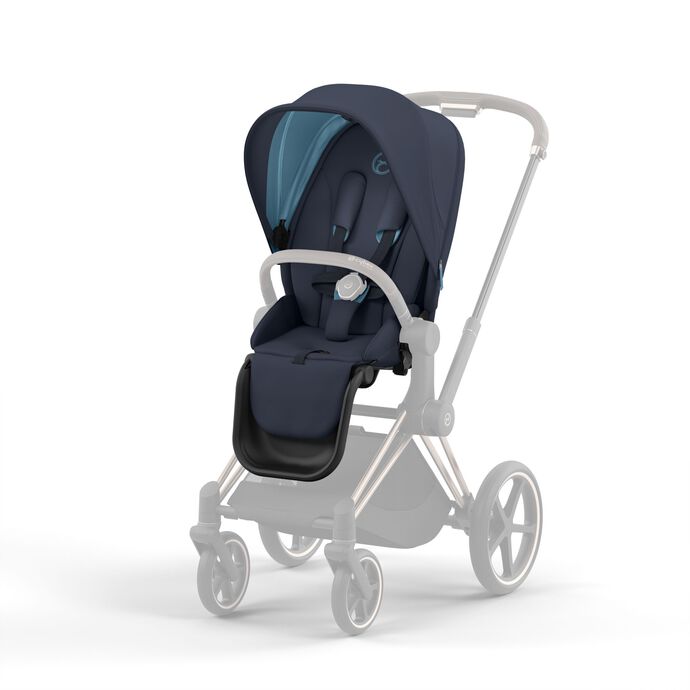 Cybex e-Priam Nautical Blue Rosegold frame Bērnu rati 4in1