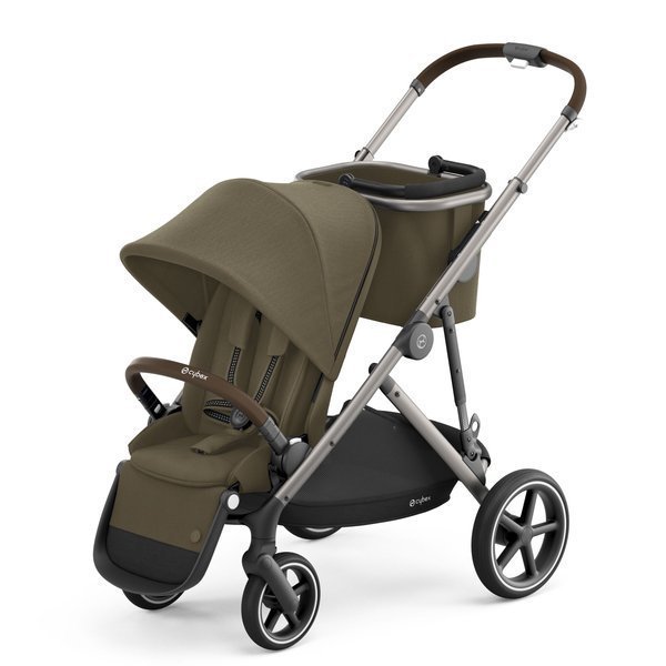 Cybex Gazelle S Classic Beige + Aton M I-Size Коляска для двойняшек