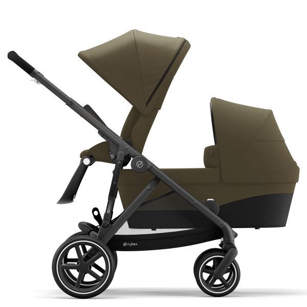 Cybex Gazelle S Cloud Beige + Aton M I-Size Коляска для двойняшек