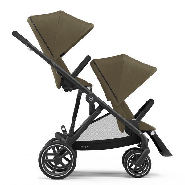 Cybex Gazelle S Cloud Beige + Aton M I-Size Коляска для двойняшек