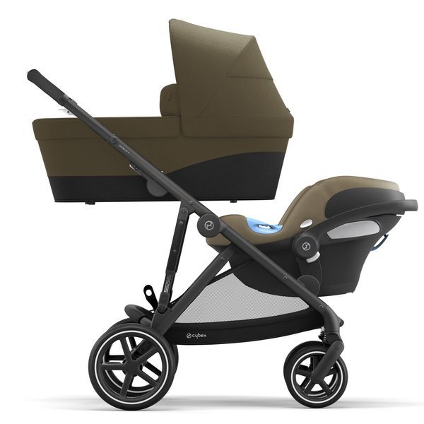 Cybex Gazelle S Cloud Beige + Aton M I-Size Коляска для двойняшек