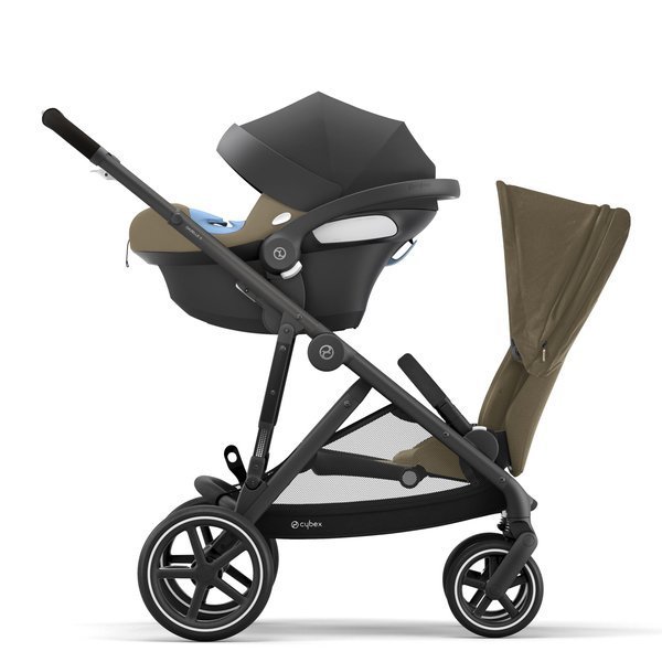 Cybex Gazelle S Cloud Beige + Aton M I-Size Коляска для двойняшек