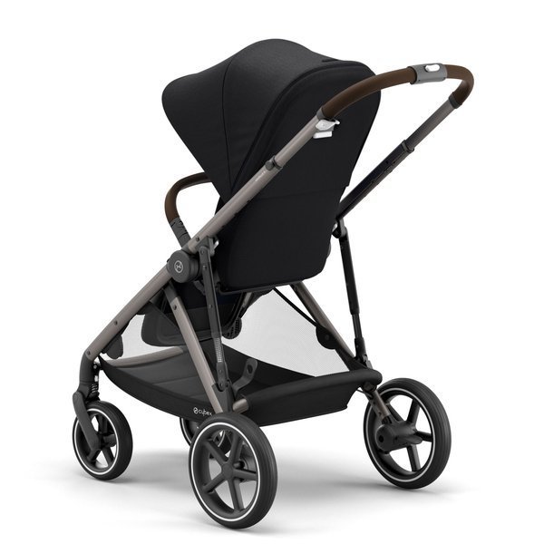 Cybex Gazelle S Deep Black Коляска для двойняшек