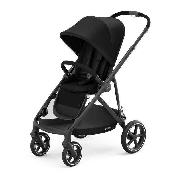 Cybex Gazelle S Deep Black Коляска для двойняшек