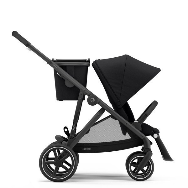 Cybex Gazelle S Deep Black Коляска для двойняшек