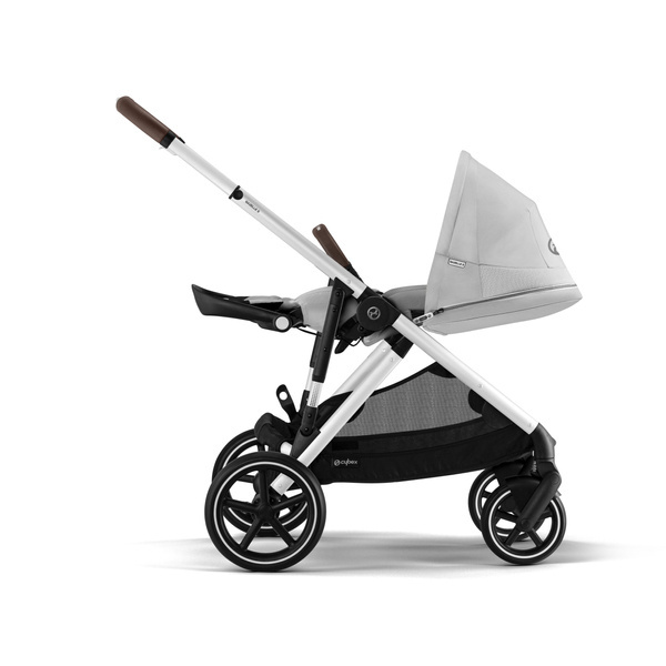 Cybex Gazelle S Lava Grey/Silver Dvīņu ratiņi