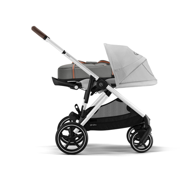 Cybex Gazelle S Lava Grey/Silver Dvīņu ratiņi