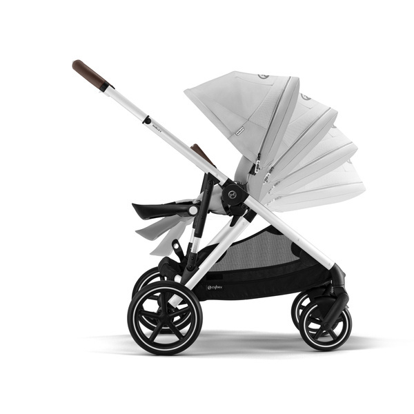 Cybex Gazelle S Lava Grey/Silver Dvīņu ratiņi