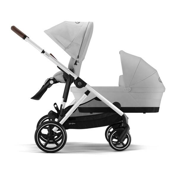 Cybex Gazelle S Lava Grey/Silver Dvīņu ratiņi