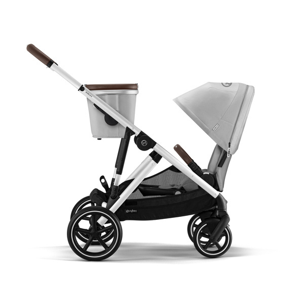 Cybex Gazelle S Lava Grey/Silver Dvīņu ratiņi