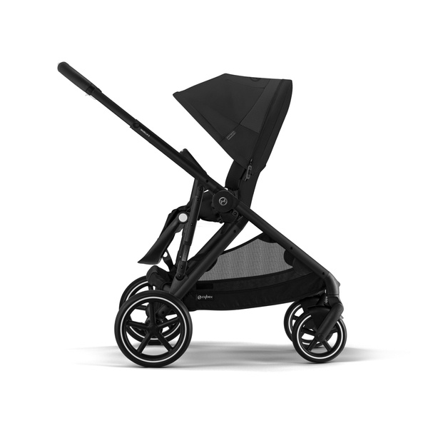 Cybex Gazelle S Moon Black Melns rāmis Dvīņu ratiņi