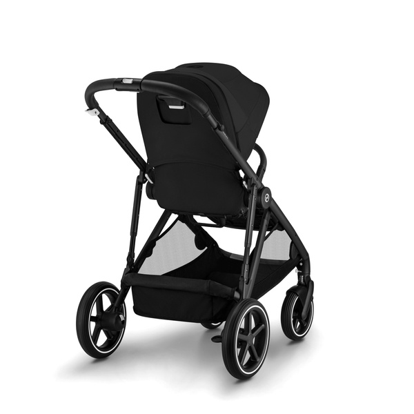 Cybex Gazelle S Moon Black Melns rāmis Dvīņu ratiņi