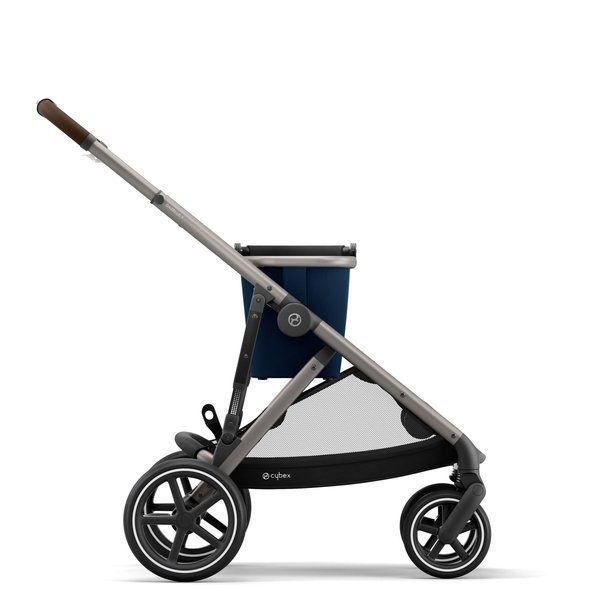 Cybex Gazelle S Navy Blue + Aton M I-Size Коляска для двойняшек