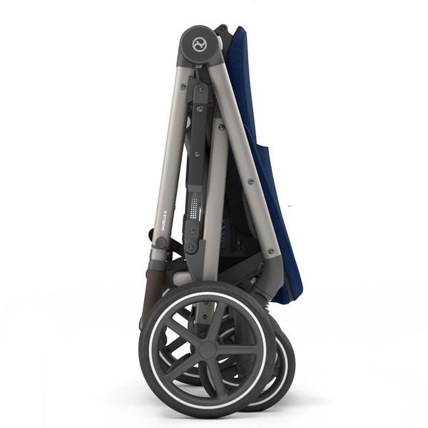 Cybex Gazelle S Navy Blue + Aton M I-Size Коляска для двойняшек