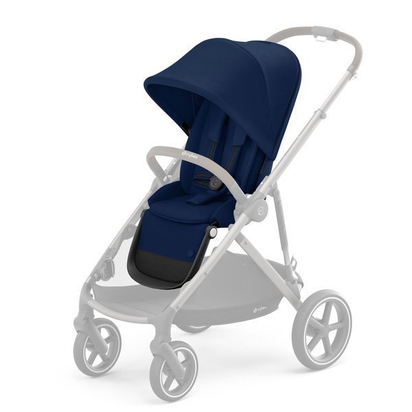 Cybex Gazelle S Navy Blue + Aton M I-Size Коляска для двойняшек