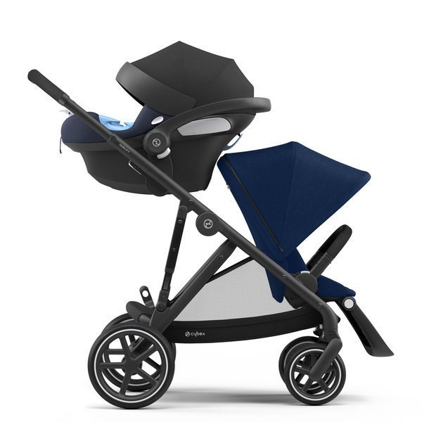 Cybex Gazelle S Navy Blue + Aton M I-Size Коляска для двойняшек