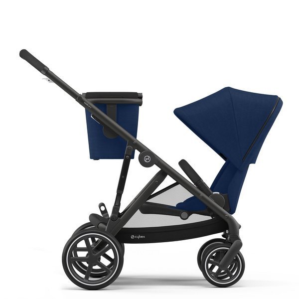 Cybex Gazelle S Navy Blue + Aton M I-Size Коляска для двойняшек