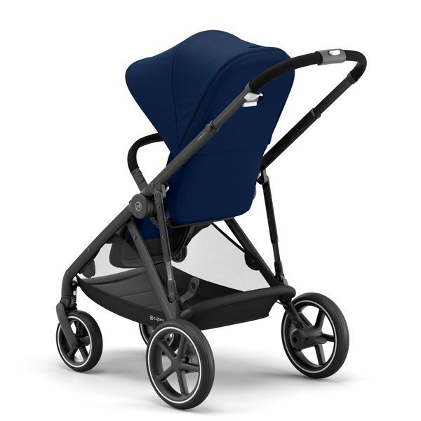 Cybex Gazelle S Navy Blue + Aton M I-Size Коляска для двойняшек