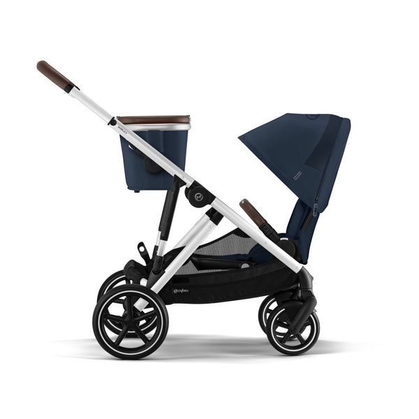 Cybex Gazelle S Ocean Blue/Silver Dvīņu ratiņi