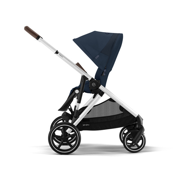 Cybex Gazelle S Ocean Blue/Silver Dvīņu ratiņi