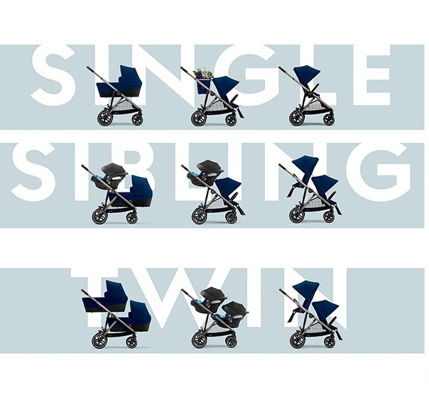 Cybex Gazelle S Sky Blue Прогулочный Блок