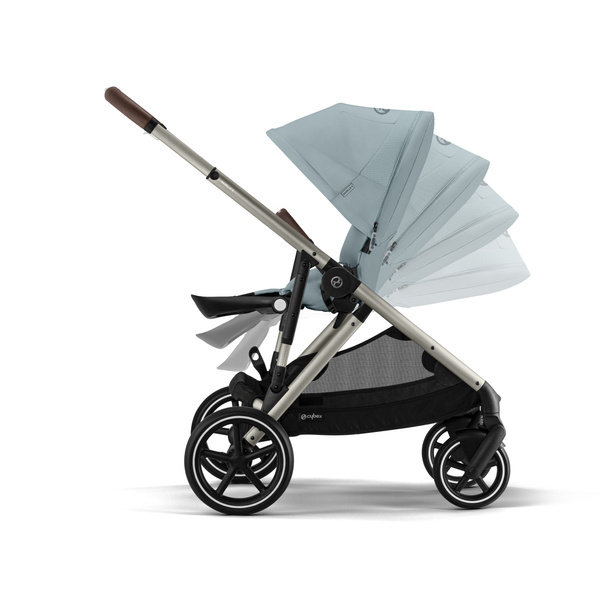 Cybex Gazelle S Sky Blue/Taupe Dvīņu ratiņi