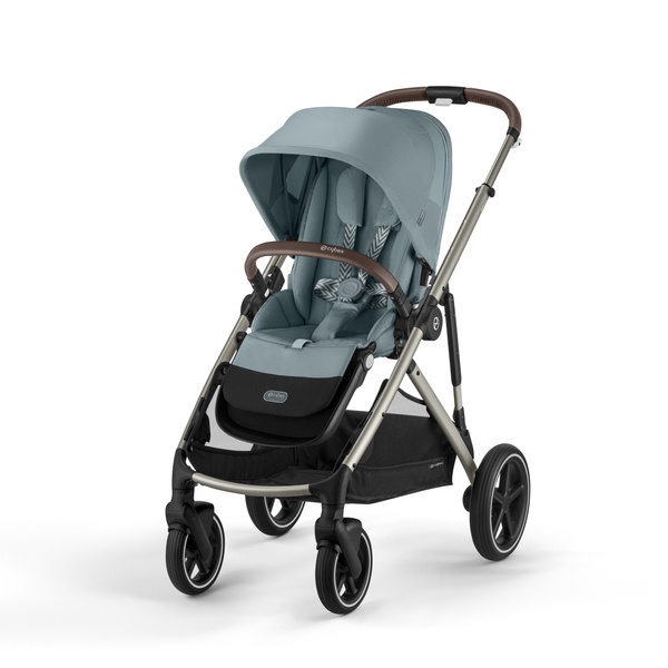 Cybex Gazelle S Sky Blue/Taupe Коляска для двойняшек