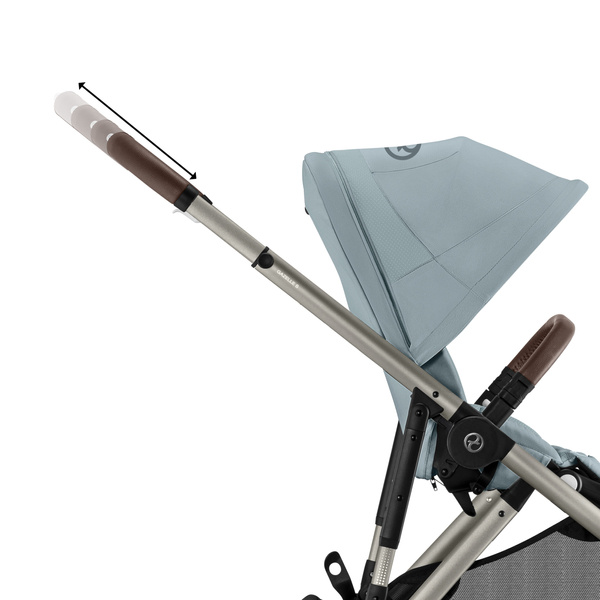 Cybex Gazelle S Sky Blue/Taupe Dvīņu ratiņi