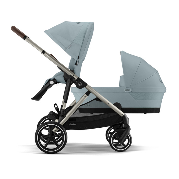 Cybex Gazelle S Sky Blue/Taupe Dvīņu ratiņi