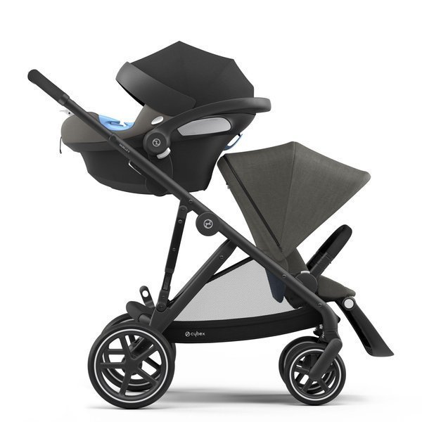 Cybex Gazelle S Soho Grey + Aton M I-Size Коляска для двойняшек