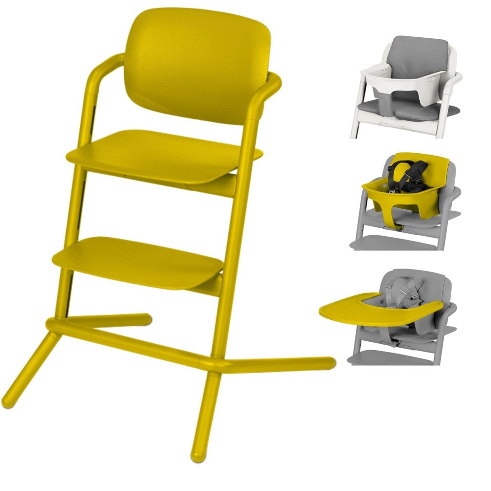 Cybex Lemo Aluminium Canary yellow Cтульчик для кормления