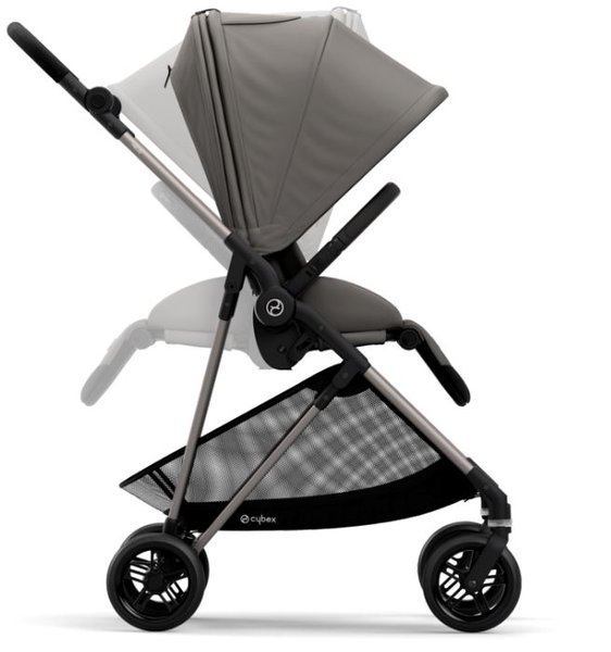 Cybex Melio 2.0 Soho Grey Sporta ratiņi