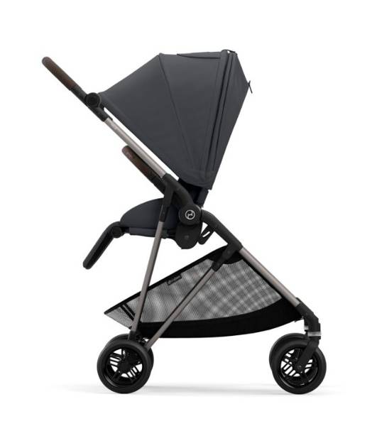 Cybex Melio Carbon New Monument Grey Pastaigu rati