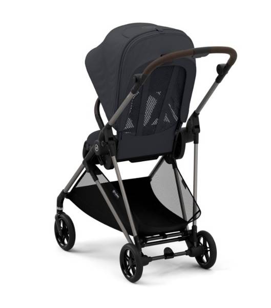 Cybex Melio Carbon New Monument Grey Pastaigu rati