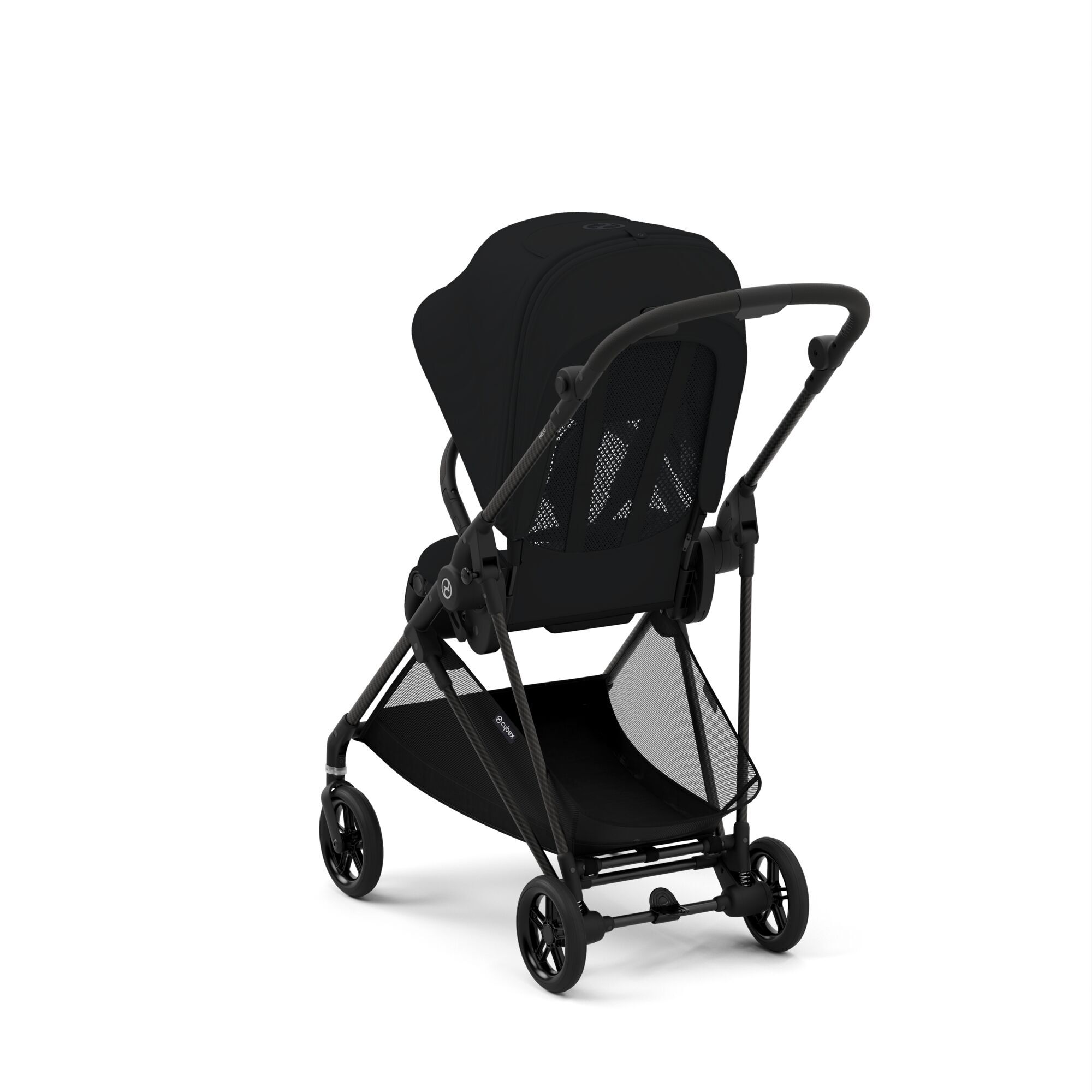 Cybex Melio New Carbon Moon Black Pastaigu rati