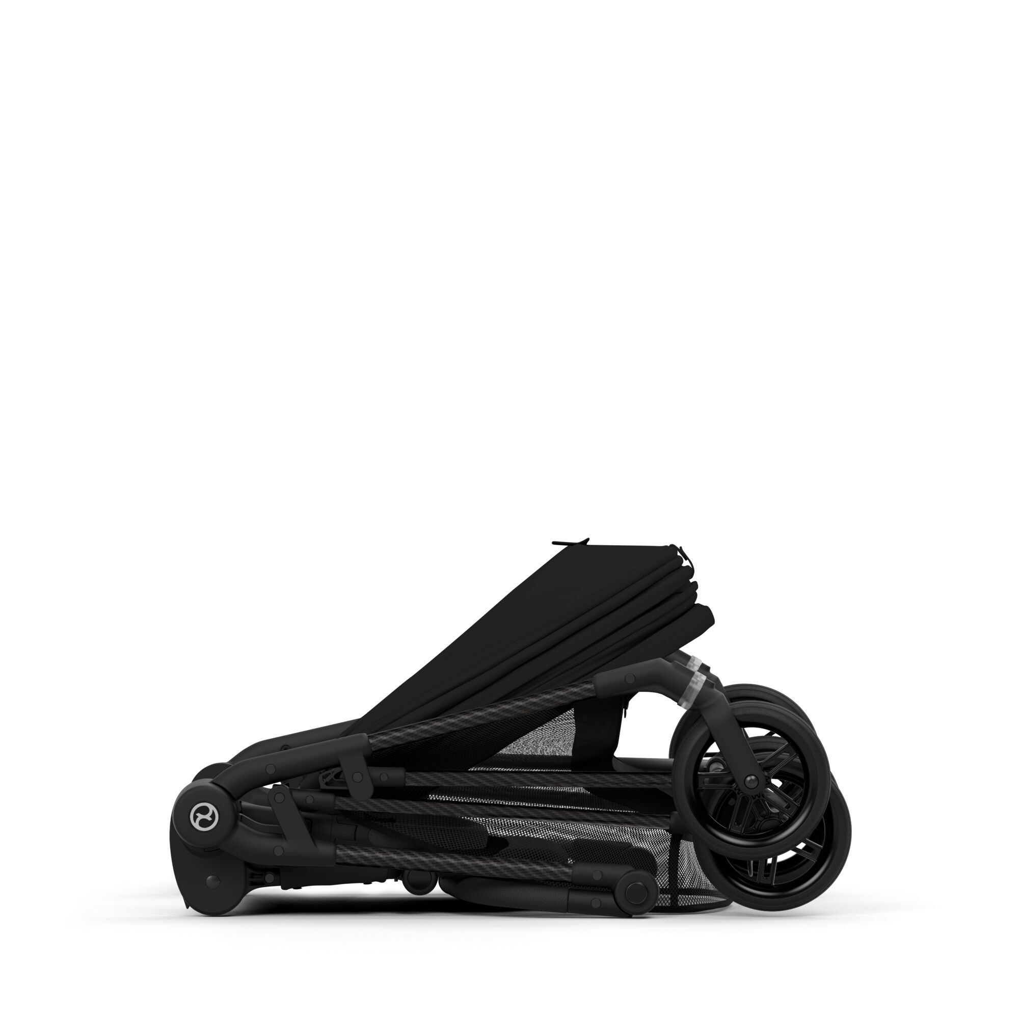 Cybex Melio New Carbon Moon Black Pastaigu rati