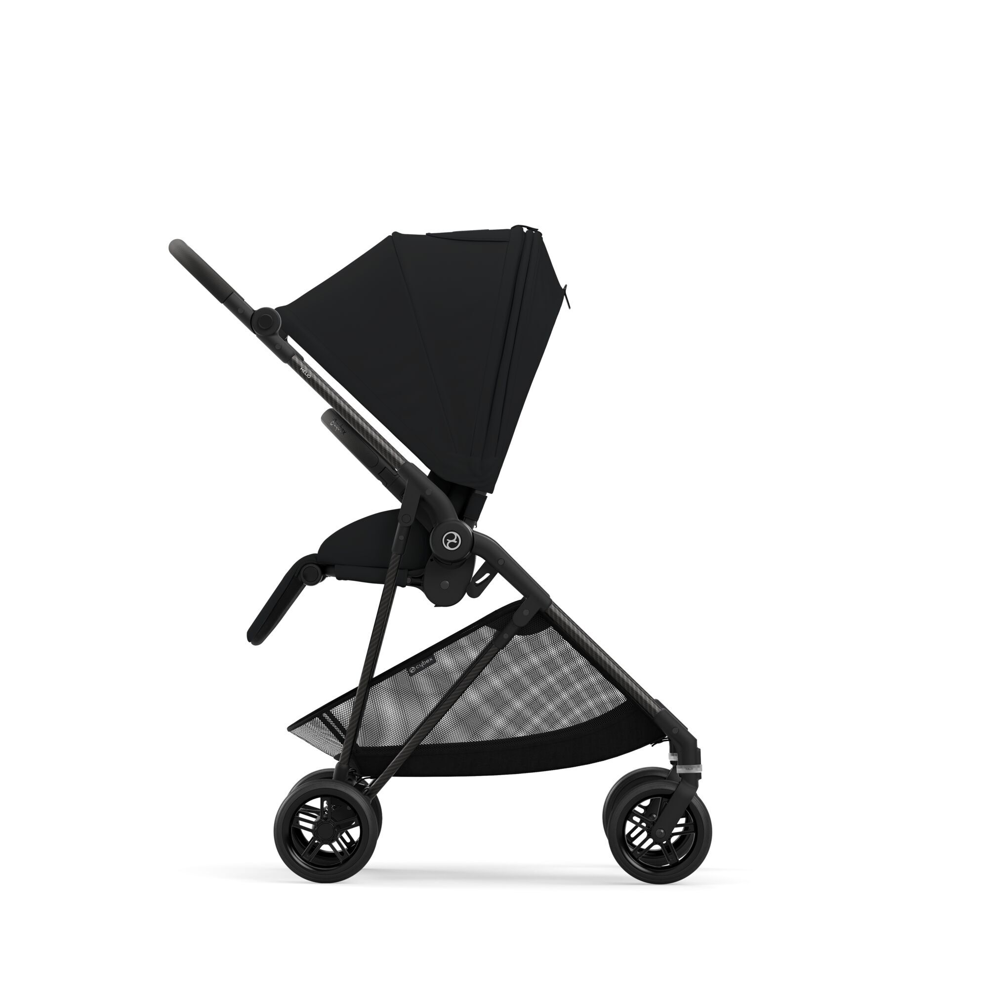 Cybex Melio New Carbon Moon Black Pastaigu rati