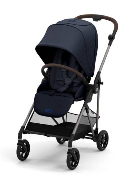 Cybex Melio Ocean Blue / Taupe Детская коляска 2 в 1