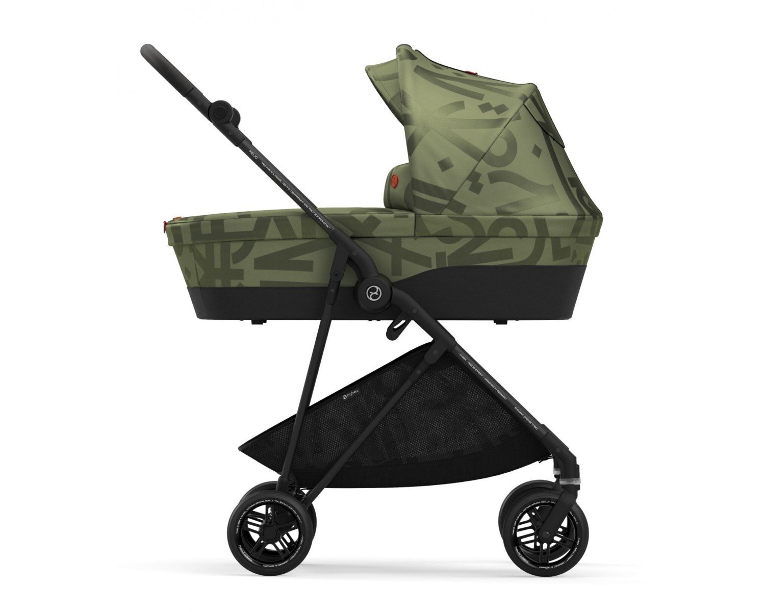 Cybex Melio Street Olive Green Люлька для коляски