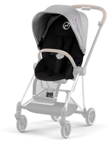 Cybex Mios 3.0 + Cloud Z i-Size Koi Crystallized + Matt Black frame Детская коляска 3in1