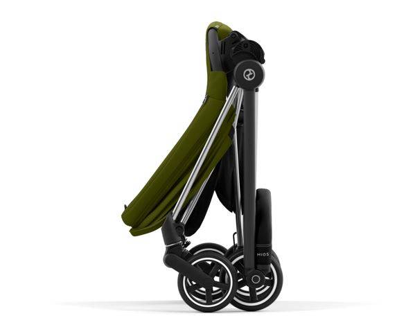 Cybex Mios 3.0 + Cloud Z2 i-Size Khaki Green + Chrome black frame Детская коляска 3in1